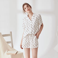 Load image into Gallery viewer, two pieces pyjamas lounge wear set - Secret Apparel
