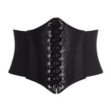 Load image into Gallery viewer, PU leather corset waist belt - Secret Apparel
