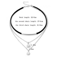 Load image into Gallery viewer, Clavicle Chain Necklace - Secret Apparel
