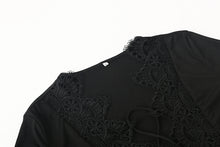 Load image into Gallery viewer, Full Sleeves Lace Stitching Bodysuit - Secret Apparel
