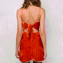 Load image into Gallery viewer, Velvet Tie Back Dress - Secret Apparel
