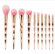 Load image into Gallery viewer, 11Pcs Golden Fishtail Brush Set - Secret Apparel
