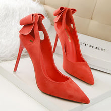 Load image into Gallery viewer, Pointed high heels stiletto shoes
