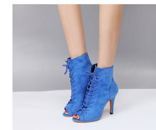 Load image into Gallery viewer, Open Toe High Heel Boots - Secret Apparel
