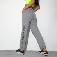 Load image into Gallery viewer, Grey Casual Sweatpants - Secret Apparel
