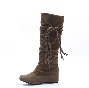 Knee High Snow Boots - Secret Apparel