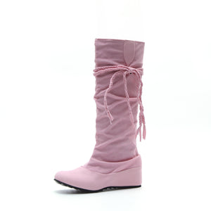 Knee High Snow Boots - Secret Apparel