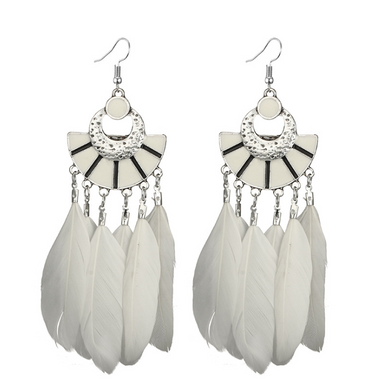 Feather Earrings - Secret Apparel