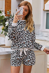 Animal Print Co-Ord Top Bottom Suit - Secret Apparel