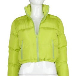 Crop Winter Jacket - Secret Apparel