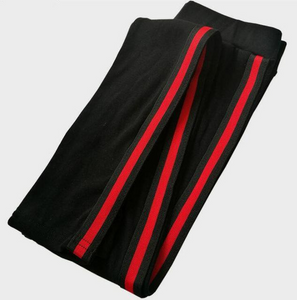 Stretchable Side Strip Pants - Secret Apparel