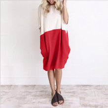 Load image into Gallery viewer, Colour Block Shirt dress - Secret Apparel
