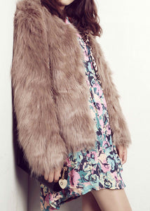 Faux Fur Winter Coat - Secret Apparel