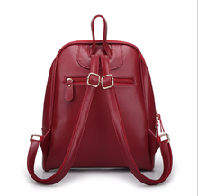 Load image into Gallery viewer, PU Leather Backpack - Secret Apparel
