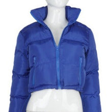 Load image into Gallery viewer, Crop Winter Jacket - Secret Apparel
