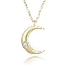 Load image into Gallery viewer, Crescent Pendant Necklace - Secret Apparel
