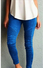 Load image into Gallery viewer, Pleated jeggings Various Colors - Secret Apparel
