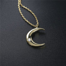 Load image into Gallery viewer, Crescent Pendant Necklace - Secret Apparel
