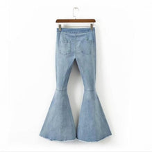 Load image into Gallery viewer, Wide Leg Flared Jeans - Secret Apparel
