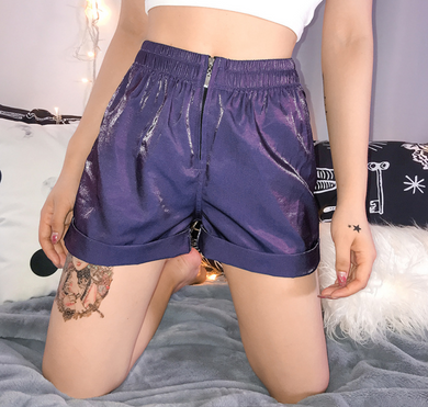 Zipper Casual Shorts - Secret Apparel