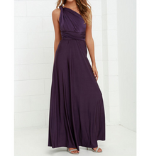 Load image into Gallery viewer, Plunge Tie Waist Maxi Dress - Secret Apparel
