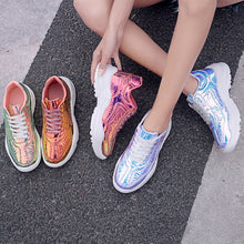 Load image into Gallery viewer, Bright Printed Sneakers - Secret Apparel
