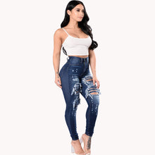 Load image into Gallery viewer, Women&#39;s Ripped Jeans - Secret Apparel
