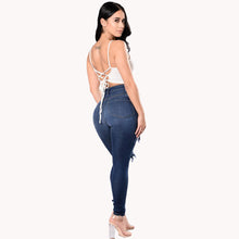 Load image into Gallery viewer, Women&#39;s Ripped Jeans - Secret Apparel
