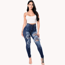 Load image into Gallery viewer, Women&#39;s Ripped Jeans - Secret Apparel
