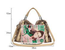 Load image into Gallery viewer, Faux Hobo Hand Bag - Secret Apparel
