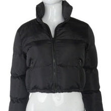 Load image into Gallery viewer, Crop Winter Jacket - Secret Apparel
